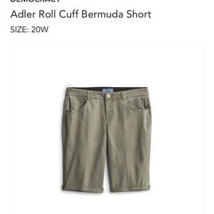 Adler Roll Cuff Bermuda 14” inseam shorts